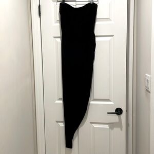 Norma Kamali Diana strapless dress